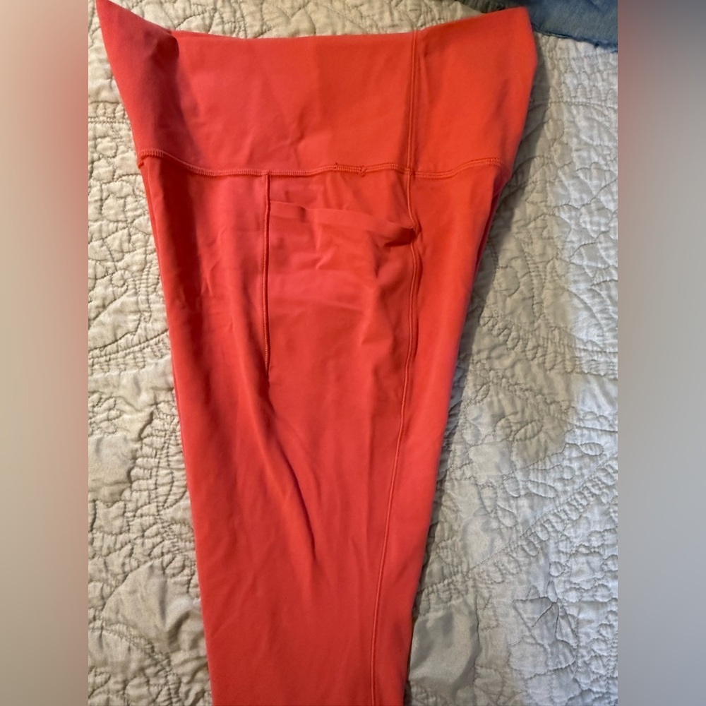 Athleta Women's Vibrant Red Leggings